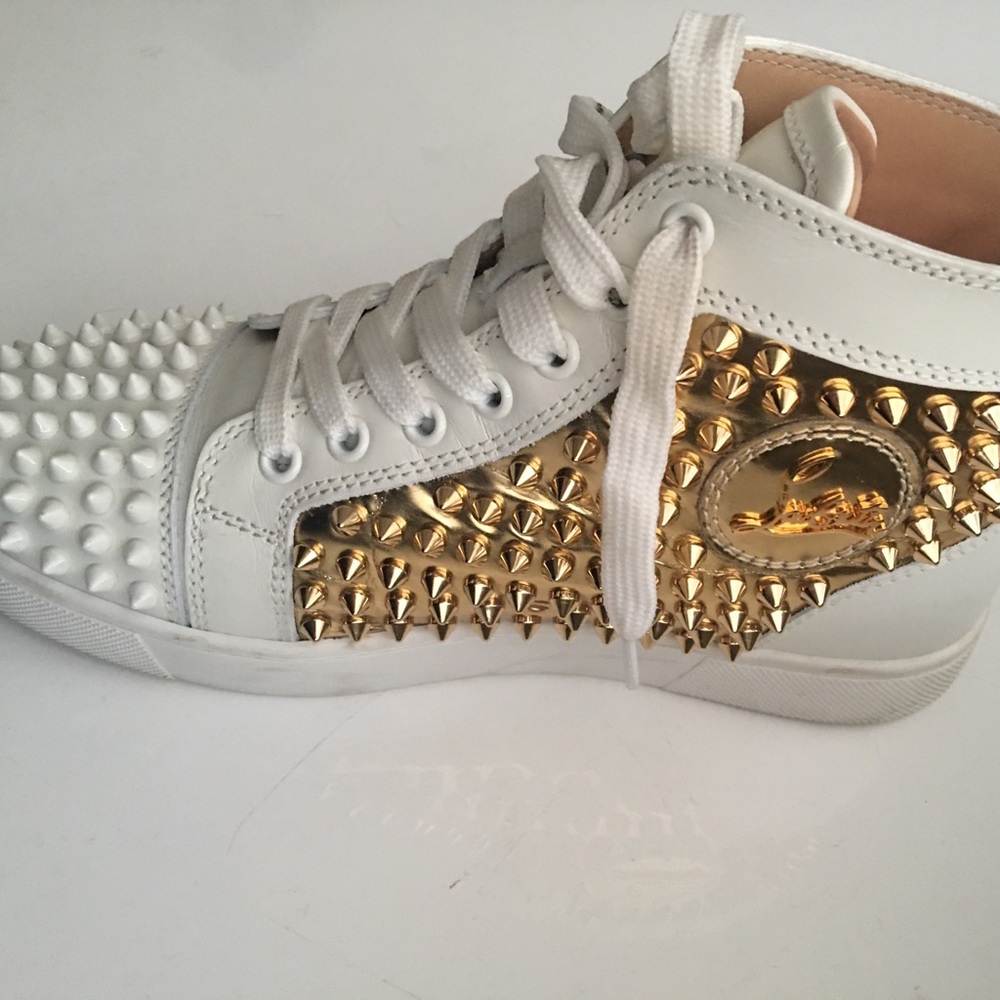 Christian Louboutin Sneakers | Louis Spikes Flat - Picture 4 of 16